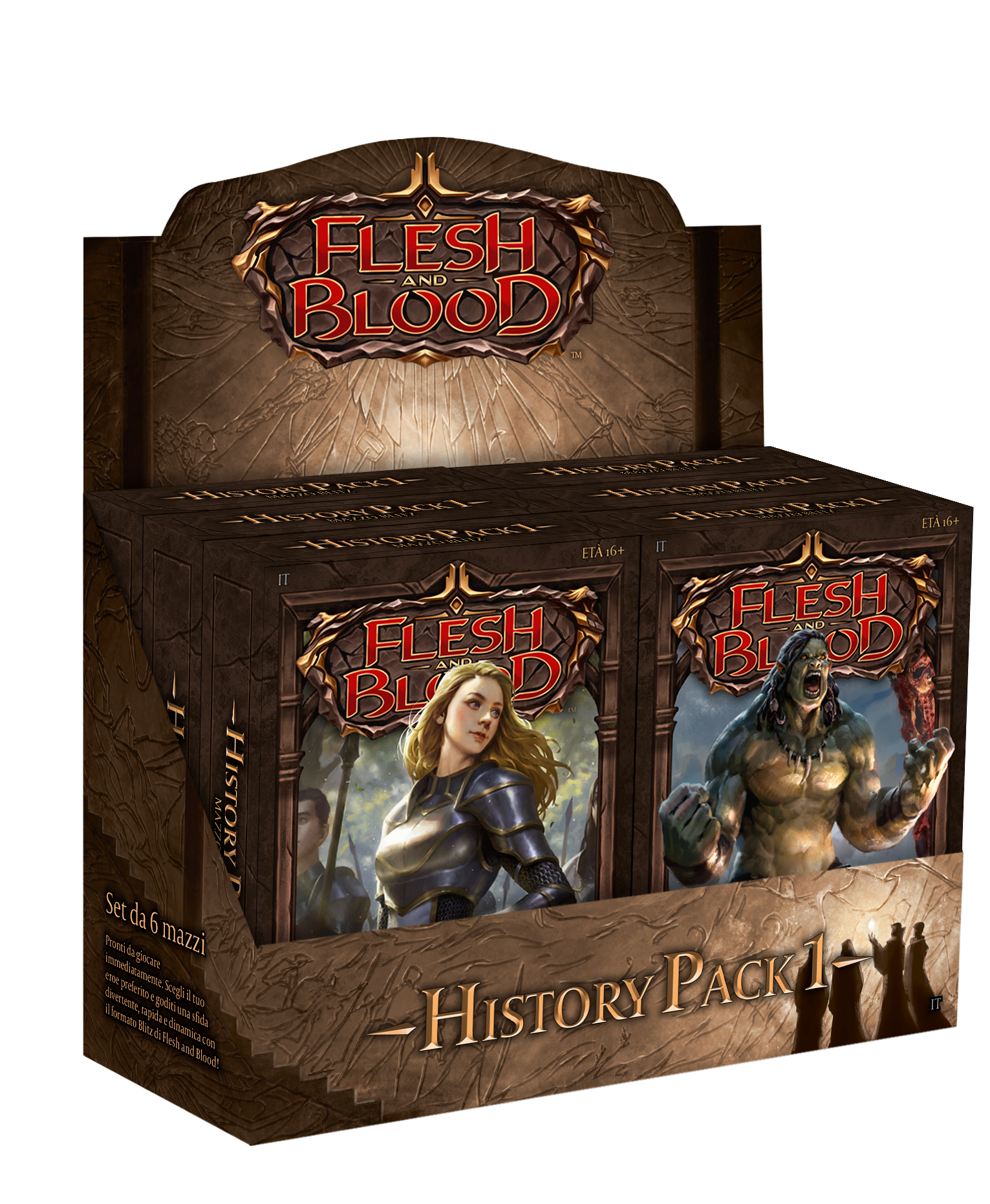 フレッシュ＆ブラッド 英語版「History Pack 1」ブースタ 2 BOX Amazon.com: Legend Story Studios Flesh & Blood TCG: History