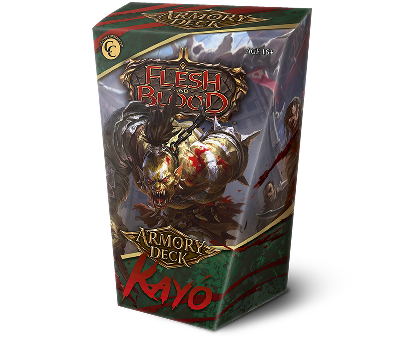 Flesh and Blood アーモリーデッキ　4個セット Armory Deck: Dash - Flesh and Blood TCG
