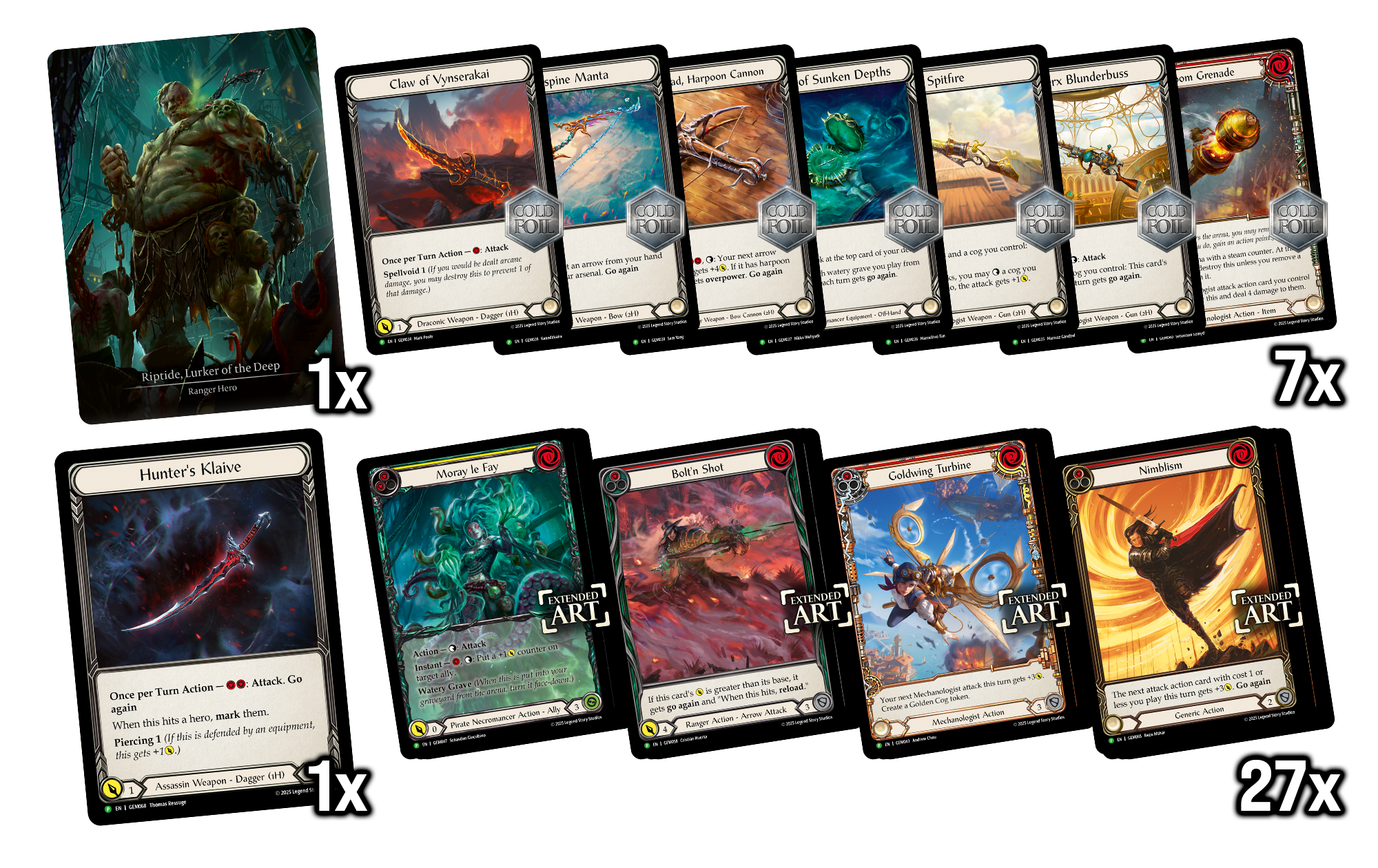 FaB/フレッシュアンドブラッド/GEM/CF/リップタイド(英語版) FaB/フレッシュアンドブラッド/GEM/CF/リップタイド(英語版