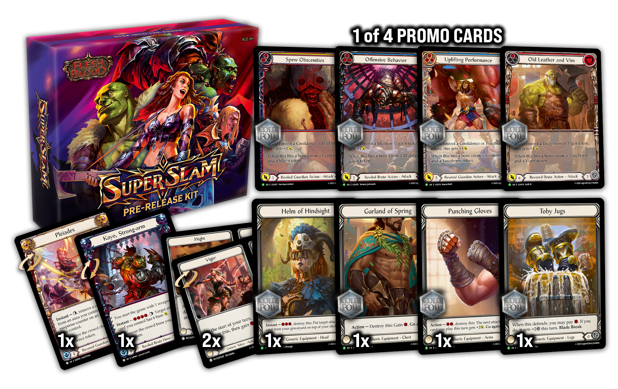 【FaB】　闘魂激突　SUPERSLAM プレリキット Super Slam Pre-Release Events - Flesh and Blood TCG