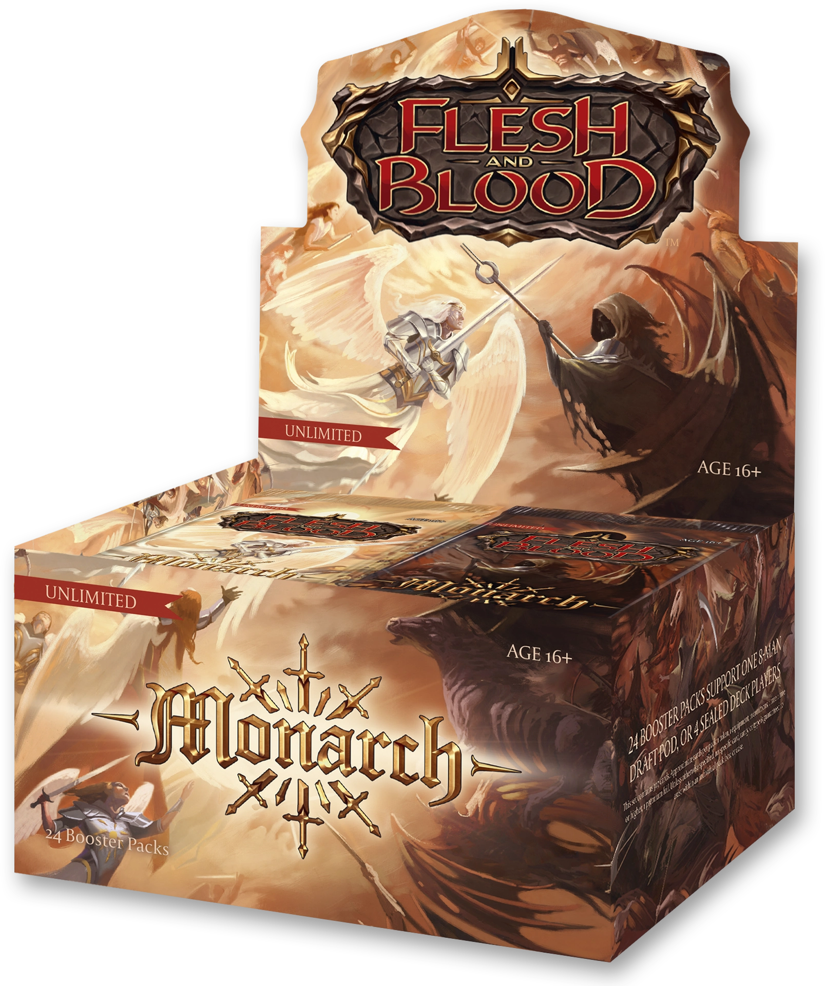 monarch モナーク　BOX アンリミ　fab Monarch Unlimited - Flesh and Blood TCG