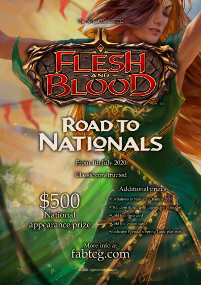 Road to Nationals A4 Poster