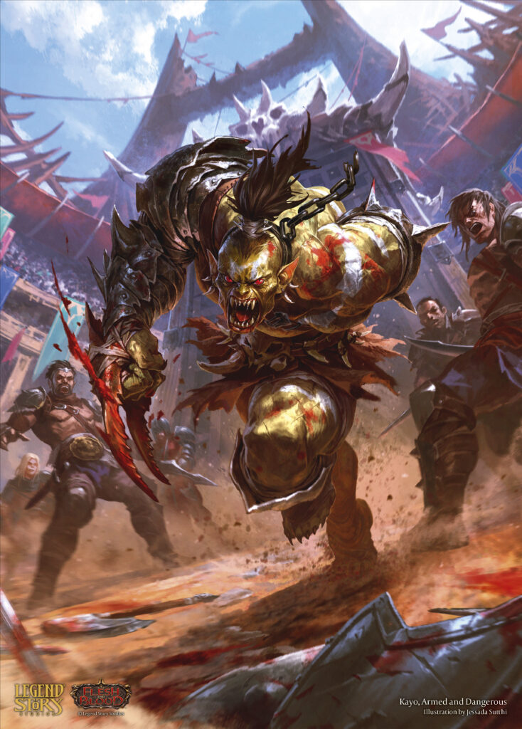 Roll of Honor: Kayo, Armed and Dangerous - Flesh and Blood TCG