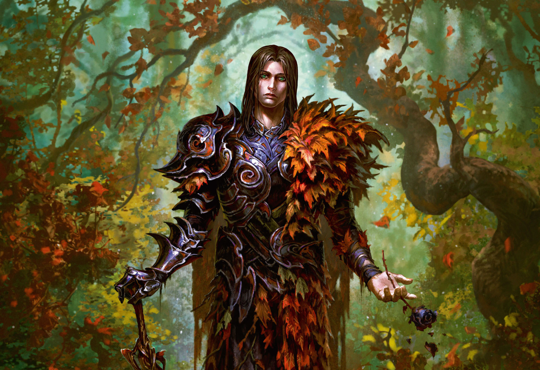 FAB Florian, Rotwood Harbinger HER EARF英 Roll of Honor: Florian, Rotwood Harbinger - Flesh and Blood TCG