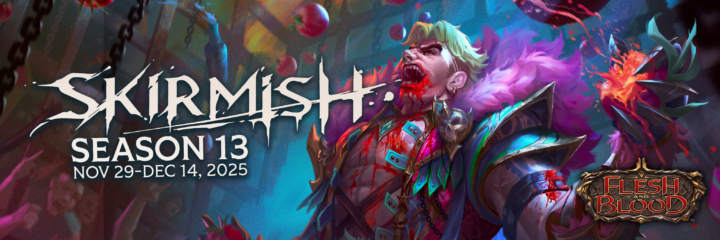 Skirmish Season 13 X Banner