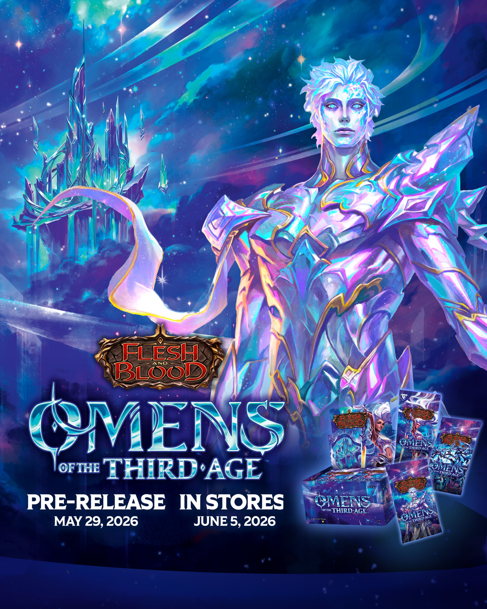 Omens of the Third Age Marketing Assets - Flesh and Blood TCG