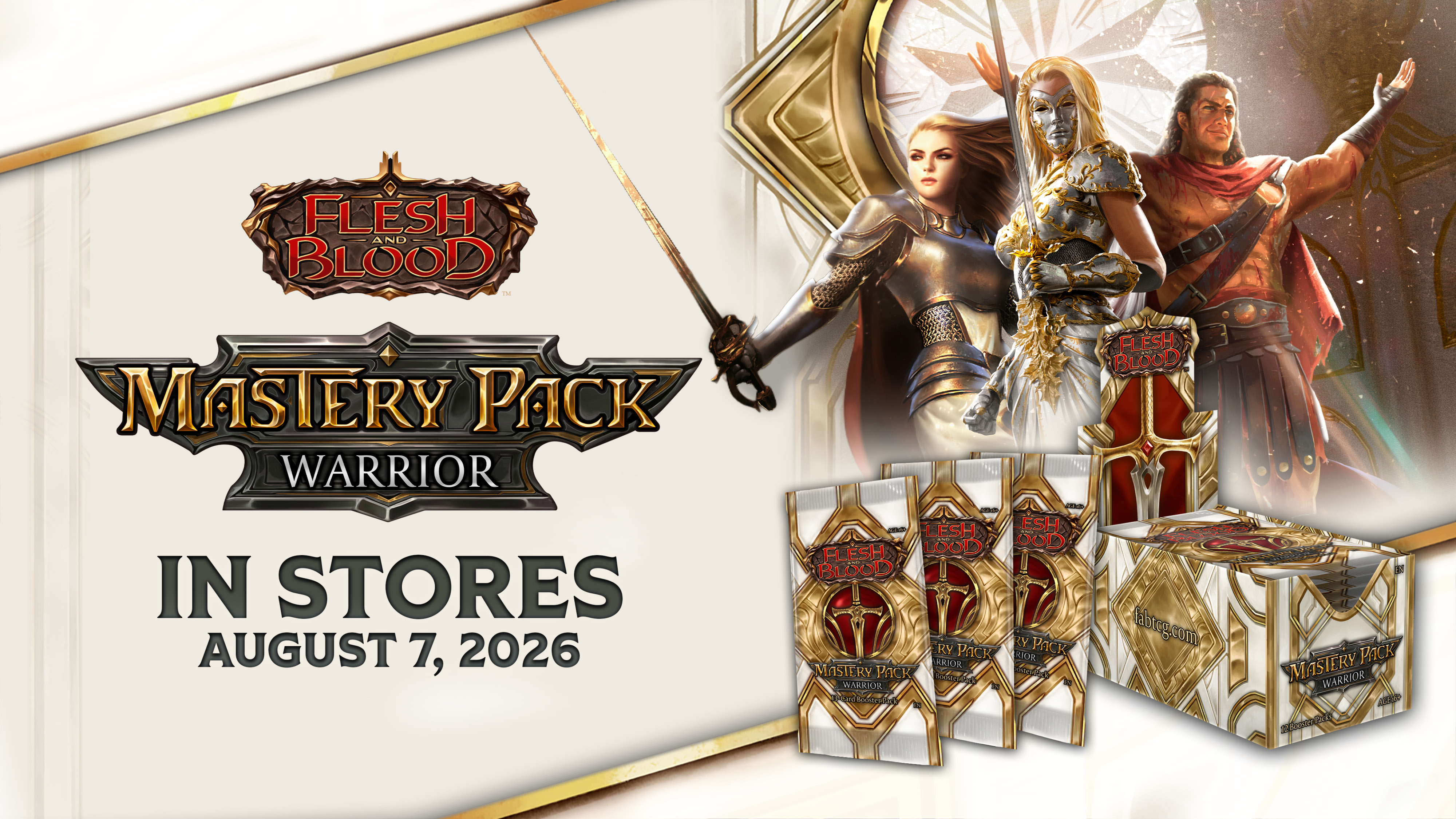 Mastery Pack Warrior - Flesh and Blood TCG