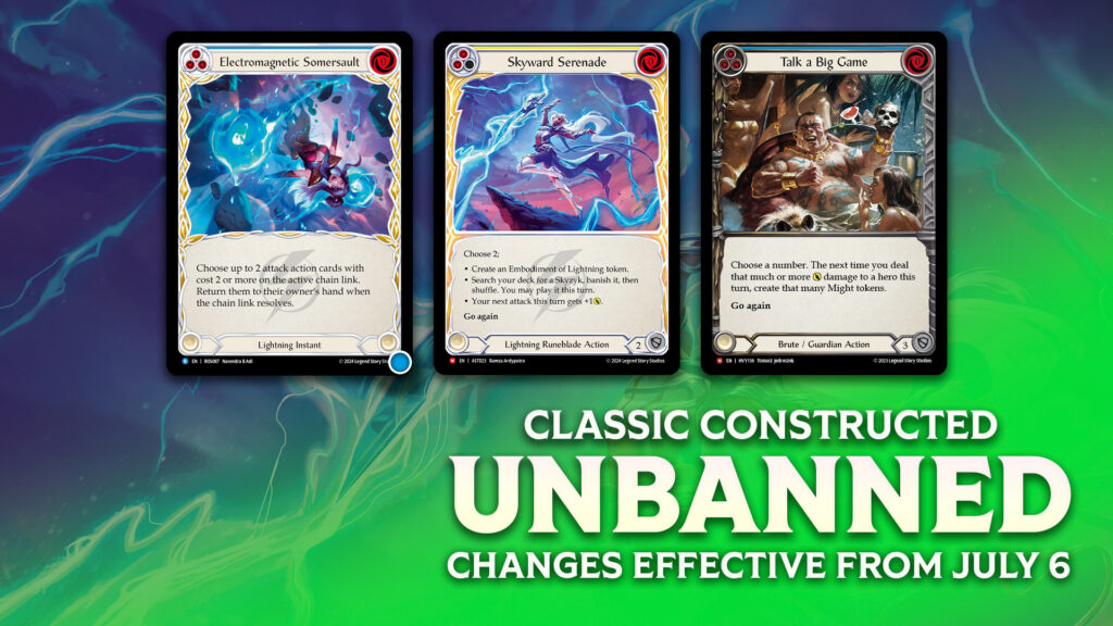 flesh and blood banned cards Scheduled Banned and Restricted Announcement