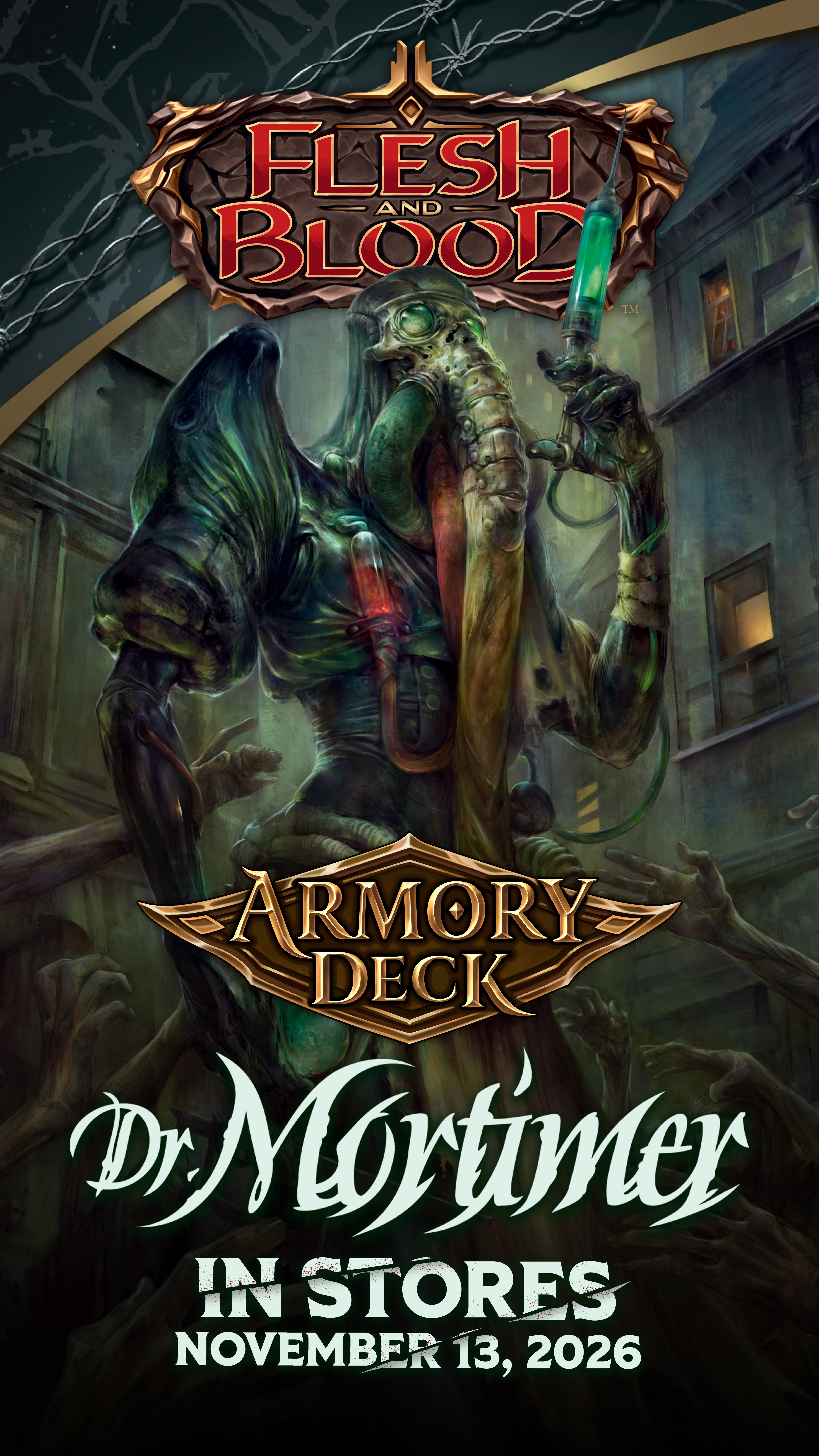 Armory Deck - Dr. Mortimer - Flesh and Blood TCG